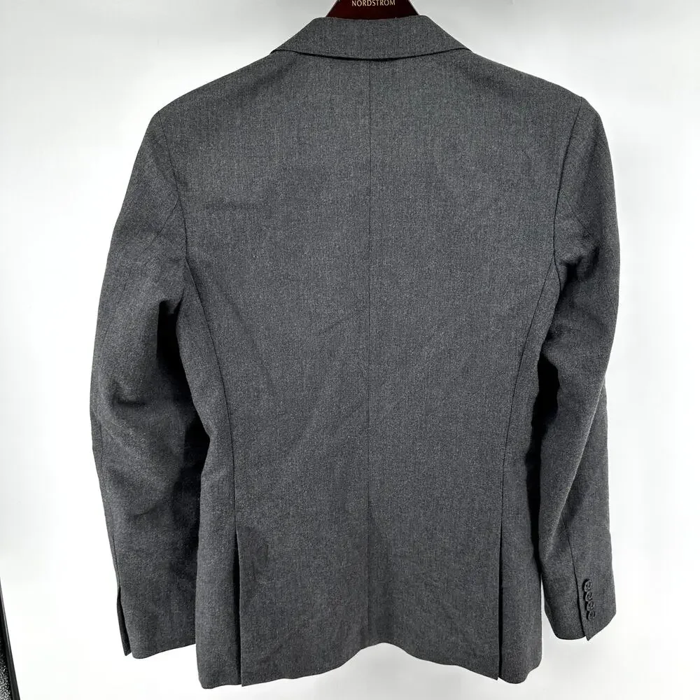 J.Crew Ludlow Slim Unstructured Suit Jacket English Cotton-Wool Twill Moon 36R